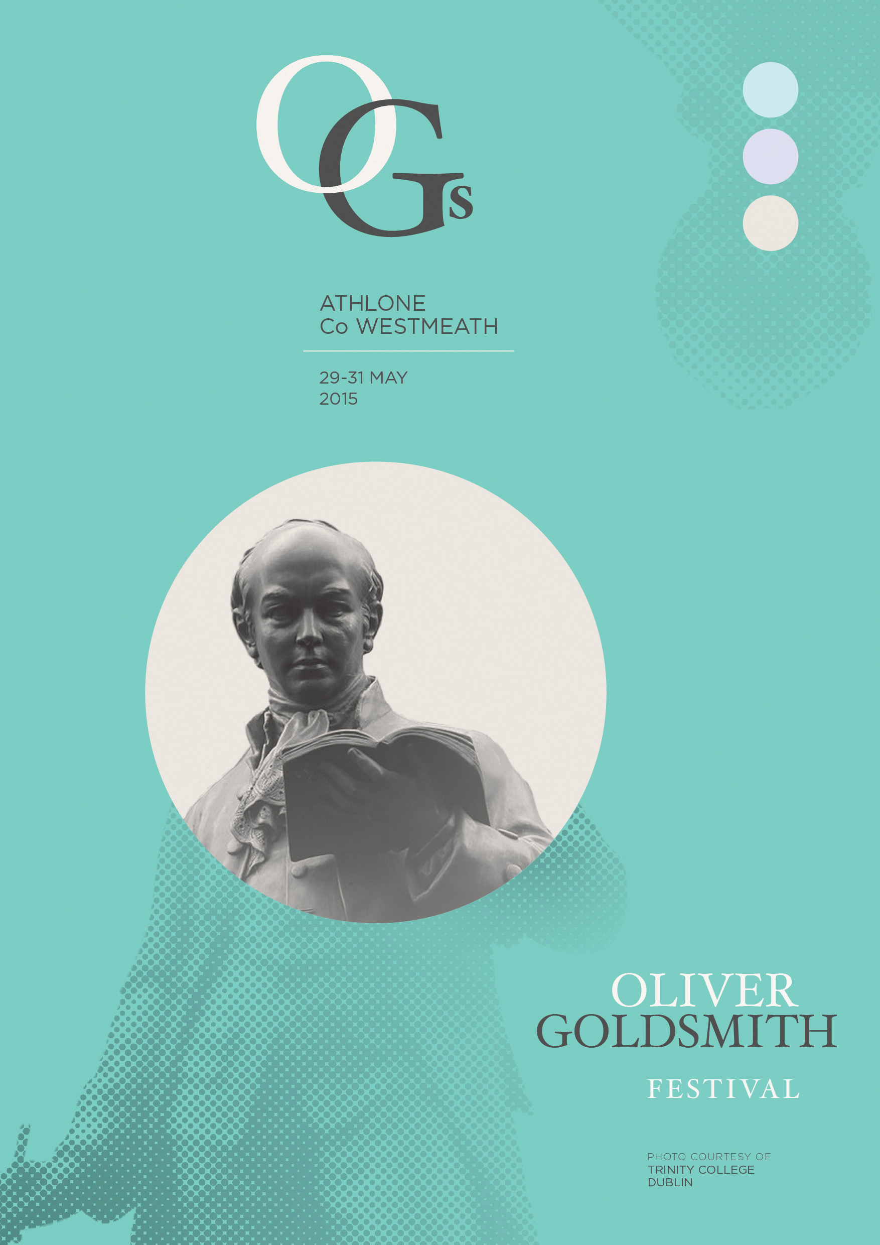 Oliver Goldsmith festival poster